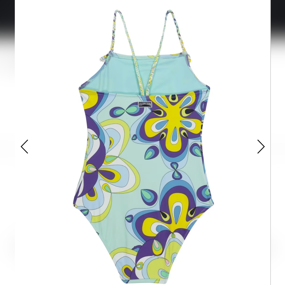 Vilebrequin Girls Swimsuit, Size 4t (128 cm) NWT!!! Tag Says 8, Runs Small!!! - Picture 4 of 7